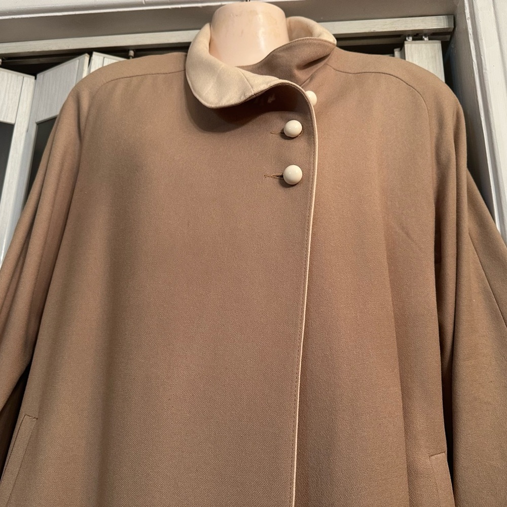 Beige and ivory vintage jacket Canadian made